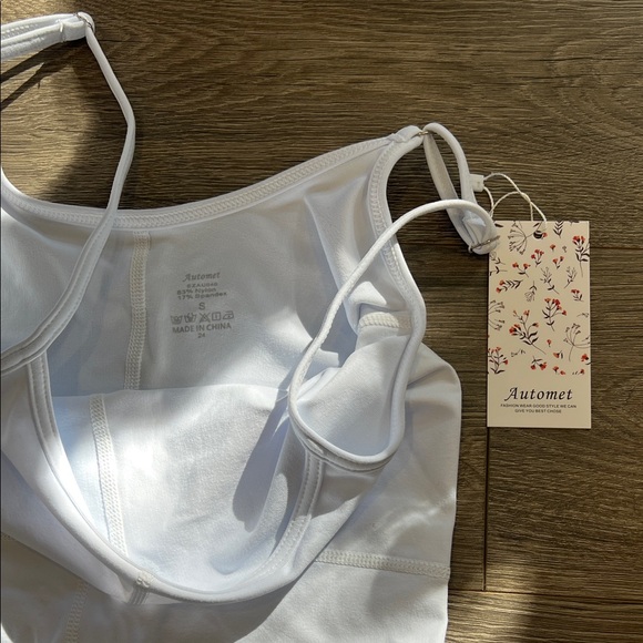 Aritzia White Jumpsuit - Picture 2 of 3